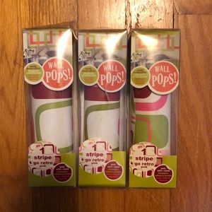 NIB set of 3 wall pops